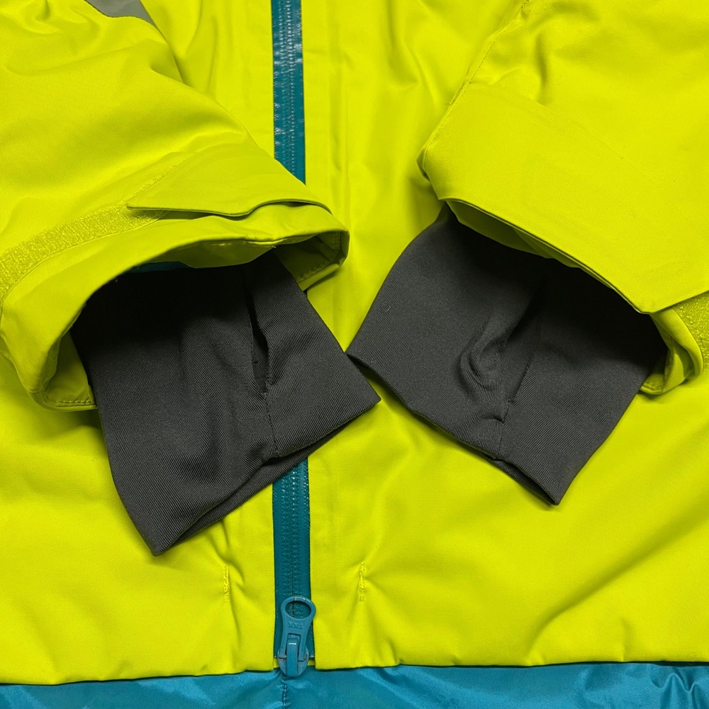 Mountain Hardwear Jacket Womens Medium Neon Yellow Polara Insulated RECCO Ski - Picture 10 of 16
